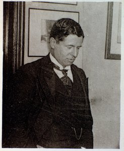 Porträtt av Alberic Magnard (s/v foto) av Unknown photographer
