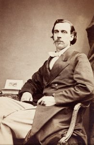Porträtt av Allan Foli, ca 1860 (s/v foto) av Unknown photographer