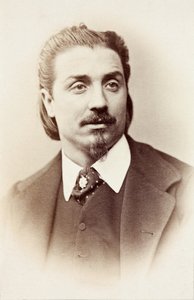 Porträtt av Antonio Cotogni av Unknown photographer