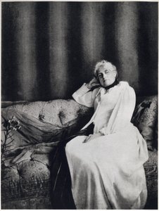 Porträtt av Berthe Morisot, ca 1893 (s/v foto) av Unknown photographer