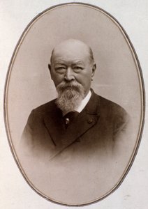 Porträtt av Franz von Suppe (s/v foto av Unknown photographer