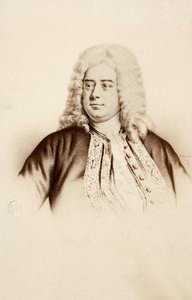 Porträtt av Georg Friedrich Händel av Unknown photographer