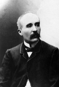 Porträtt av Georges Benjamin Clemenceau (1841-1929), journalist och politiker. av Unknown photographer