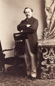 Porträtt av Giovanni Battista Belletti av Unknown photographer