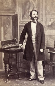 Porträtt av Henry Lazarus av Unknown photographer