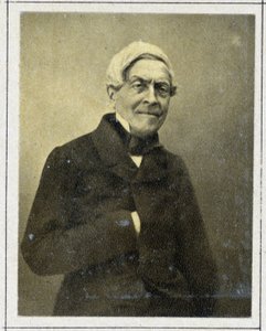 Porträtt av Jules Michelet (1789 - 1874). av Unknown photographer