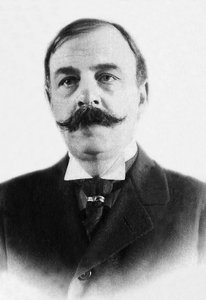 Porträtt av Octave Mirbeau (1848-1917), fransk författare. av Unknown photographer