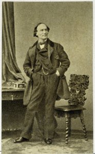 Porträtt av Robert Houdin 1855 (fransk magiker på 1800-talet) av Unknown photographer