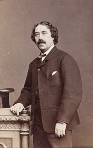 Porträtt av Sims Reeves av Unknown photographer