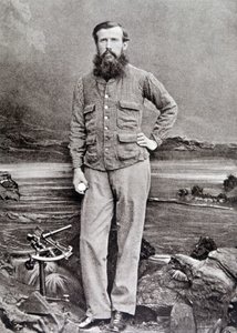 Porträtt av Speke, brittisk upptäcktsresande (1827 - 1864) av Unknown photographer