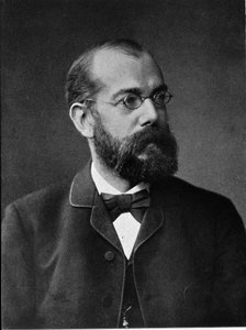 Porträtt av den tyske läkaren Robert Koch (1843-1910). av Unknown photographer
