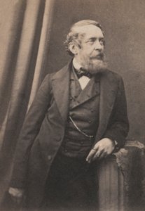 Porträtt av den ungerska politikern Lajos Kossuth av Unknown photographer