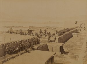 Strongpoint, Kabul 1879 (s/v foto) av Unknown photographer