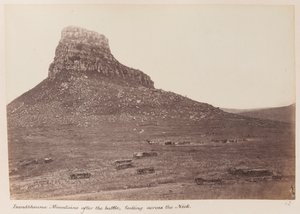 Slagfältet i Isandlwana av Unknown photographer