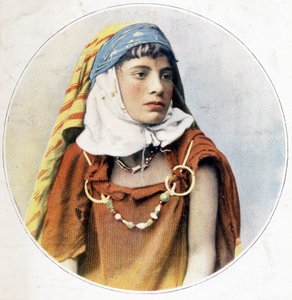 Tunisisk kvinna. 1898. av Unknown photographer