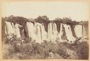 Umgeni Falls, Natal-provinsen, Sydafrika, 1882 ca av Unknown photographer