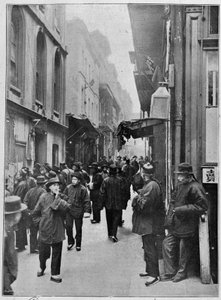 Kvinnor från kinesiska handlare i Kalifornien av Unknown photographer