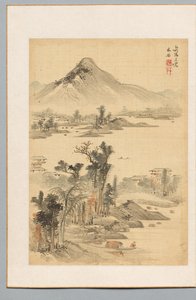 Landskap, 1815. av Uragami Shunkin