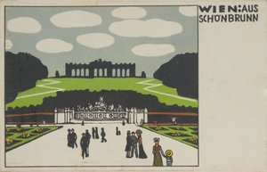 Wien: Från Schönbrunn Wien: Från Schönbrunn, 1908.