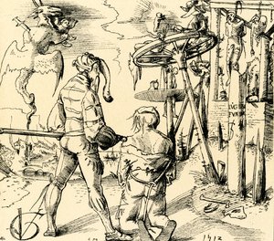 Högsta domstolen av Urs (1485-1528) Graf