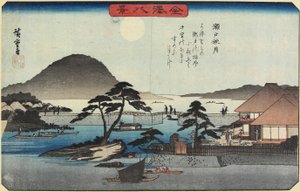 Höstmåne i Seto, ca. 1835-1836