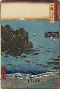Cho_shi-stranden vid det öppna havet, Shimo_sa-provinsen, augusti 1853