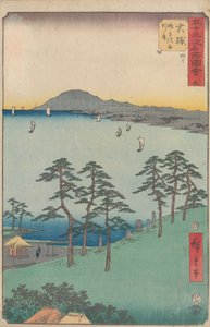 Berömda vyer över de femtiotre stationerna av Utagawa Hiroshige