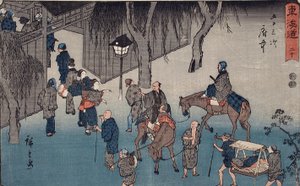 Fuchū av Utagawa Hiroshige