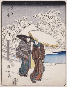Fujisawa av Utagawa Hiroshige