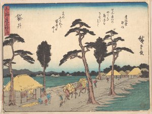 Fukuroi av Utagawa Hiroshige