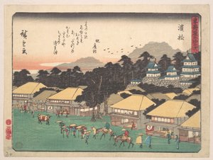 Hamamatsu av Utagawa Hiroshige