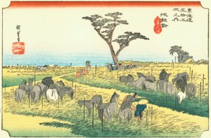 Hiroshige40 chirifu av Utagawa Hiroshige