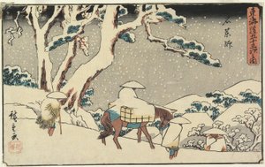 Ishiyakushi, 1841-42 (träblock i färg)