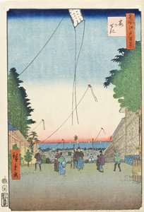 Kasumigaseki av Utagawa Hiroshige