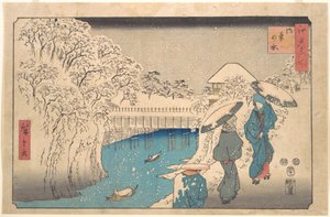 Meguro av Utagawa Hiroshige