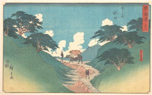 Minaguchi av Utagawa Hiroshige