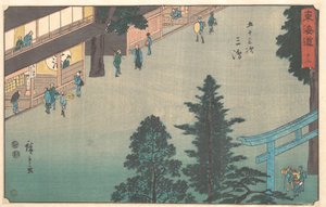 Mishima av Utagawa Hiroshige