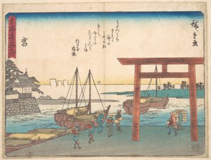 Miya av Utagawa Hiroshige