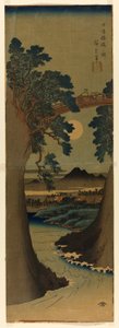 Monkey B Reasoning Committee P Lovinse (Bild på Koyo Saruhashi) av Utagawa Hiroshige