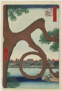 Moon Pine, Ueno Temple Precincts, augusti 1857