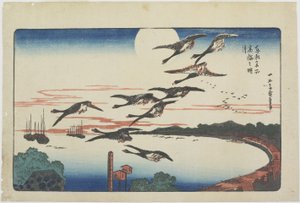 Moonlight at Takanawa, ca. 1831