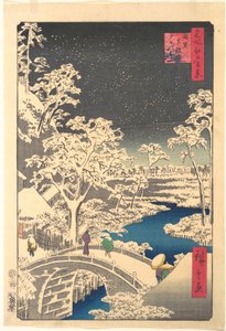 Ochanomizu av Utagawa Hiroshige