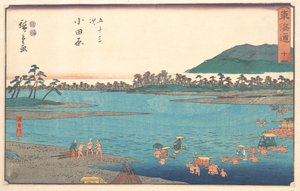 Odawara av Utagawa Hiroshige