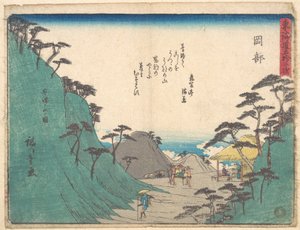 Okabe av Utagawa Hiroshige