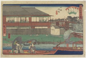O_noshi vid Yanagibashi i Ryo_goku, ca 1835-1842