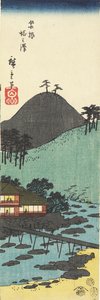 Byn To_nosawa i Hakone, februari 1854