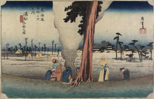 Vinterscen, Hamamatsu, ca. 1833