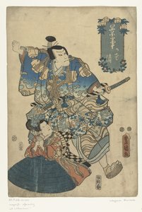 Kagekiyo av Utagawa Kunisada (I)