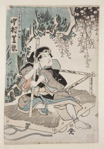 Skådespelaren Nakamura Shikan IV som Sen (träblock i färg) av Utagawa Kunisada