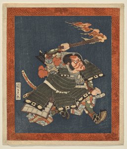 Ichikawa Dan j? r? Yorimasa av källan av Utagawa Kunisada